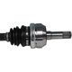 Purchase Top-Quality GSP NORTH AMERICA - NCV10286 - CV Axle Assembly - Rear Left pa6