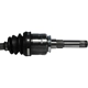 Purchase Top-Quality GSP NORTH AMERICA - NCV10295 - CV Axle Assembly - Rear Left pa4