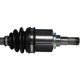 Purchase Top-Quality GSP NORTH AMERICA - NCV10308 - CV Axle Assembly - Front Left pa1