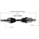 Purchase Top-Quality GSP NORTH AMERICA - NCV10560 - CV Axle Assembly - Front pa2
