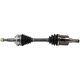 Purchase Top-Quality GSP NORTH AMERICA - NCV10587 - CV Axle Assembly - Front Left pa1