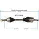 Purchase Top-Quality GSP NORTH AMERICA - NCV10605 - CV Axle Assembly - Front Left pa3