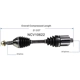 Purchase Top-Quality GSP NORTH AMERICA - NCV10622 - CV Axle Assembly - Front pa6