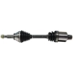Purchase Top-Quality GSP NORTH AMERICA - NCV10633 - CV Axle Assembly - Front pa5