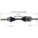 Purchase Top-Quality GSP NORTH AMERICA - NCV10647 - CV Axle Assembly - Front Left pa4