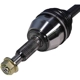 Purchase Top-Quality GSP NORTH AMERICA - NCV11002 - CV Axle Assembly - Rear Left pa5