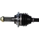 Purchase Top-Quality GSP NORTH AMERICA - NCV11005 - CV Axle Assembly - Rear Left pa5