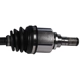 Purchase Top-Quality GSP NORTH AMERICA - NCV11053 - CV Axle Assembly - Front  left pa5