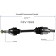 Purchase Top-Quality GSP NORTH AMERICA - NCV11053 - CV Axle Assembly - Front  left pa6