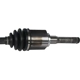 Purchase Top-Quality GSP NORTH AMERICA - NCV11070 - CV Axle Assembly - Front Left pa3
