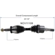 Purchase Top-Quality GSP NORTH AMERICA - NCV11109 - CV Axle Assembly - Front Left pa3