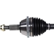 Purchase Top-Quality GSP NORTH AMERICA - NCV11121 - CV Axle Assembly - Rear Left pa3