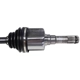 Purchase Top-Quality GSP NORTH AMERICA - NCV11121 - CV Axle Assembly - Rear Left pa4