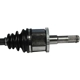 Purchase Top-Quality GSP NORTH AMERICA - NCV11193 - CV Axle Assembly - Rear pa2