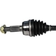 Purchase Top-Quality GSP NORTH AMERICA - NCV11200 - CV Axle Assembly - Rear Left pa2