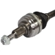 Purchase Top-Quality GSP NORTH AMERICA - NCV11215 - CV Axle Assembly - Rear Left pa3