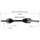 Purchase Top-Quality GSP NORTH AMERICA - NCV11576 - CV Axle Assembly pa2