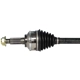 Purchase Top-Quality GSP NORTH AMERICA - NCV11580 - CV Axle Assembly - Front Left pa5