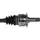 Purchase Top-Quality GSP NORTH AMERICA - NCV12012 - CV Axle Assembly - Rear Left pa2