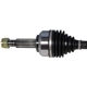 Purchase Top-Quality GSP NORTH AMERICA - NCV12030 - CV Axle Assembly - Rear Left pa6