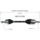 Purchase Top-Quality GSP NORTH AMERICA - NCV12104 - CV Axle Assembly - Front Left pa2