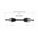 Purchase Top-Quality GSP NORTH AMERICA - NCV13004 - CV Axle Assembly pa2