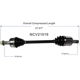 Purchase Top-Quality GSP NORTH AMERICA - NCV21016 - CV Axle Assembly - Front Left pa4