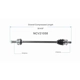 Purchase Top-Quality GSP NORTH AMERICA - NCV21058 - CV Axle Assembly - Rear Left pa5