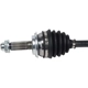 Purchase Top-Quality GSP NORTH AMERICA - NCV21060 - CV Axle Assembly - Rear Left pa4