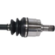 Purchase Top-Quality GSP NORTH AMERICA - NCV21063 - CV Axle Assembly - Front Left pa4