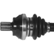 Purchase Top-Quality GSP NORTH AMERICA - NCV23018 - CV Axle Assembly - Rear Left pa5