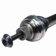 Purchase Top-Quality GSP NORTH AMERICA - NCV23020 - CV Axle Assembly - Rear Left pa3
