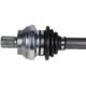 Purchase Top-Quality GSP NORTH AMERICA - NCV23038 - CV Axle Assembly - Rear Left pa5