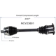 Purchase Top-Quality GSP NORTH AMERICA - NCV23601 - CV Axle Assembly - Front Left pa3