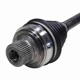 Purchase Top-Quality GSP NORTH AMERICA - NCV23906 - CV Axle Assembly - Front pa6