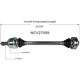 Purchase Top-Quality GSP NORTH AMERICA - NCV27009 - CV Axle Assembly - Rear Right pa4