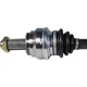 Purchase Top-Quality GSP NORTH AMERICA - NCV27017 - CV Axle Assembly - Rear Left pa2