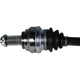 Purchase Top-Quality GSP NORTH AMERICA - NCV27026 - CV Axle Assembly - Rear Right pa3