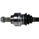 Purchase Top-Quality GSP NORTH AMERICA - NCV27030 - CV Axle Assembly - Rear left pa2