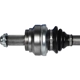 Purchase Top-Quality GSP NORTH AMERICA - NCV27041 - CV Axle Assembly - Rear Left pa4