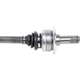 Purchase Top-Quality GSP NORTH AMERICA - NCV27056 - CV Axle Assembly - Rear left pa2