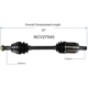 Purchase Top-Quality GSP NORTH AMERICA - NCV27540 - CV Axle Assembly - Front Left pa3