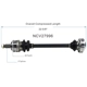 Purchase Top-Quality GSP NORTH AMERICA - NCV27996 - CV Axle Assembly - Rear pa6