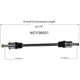 Purchase Top-Quality GSP NORTH AMERICA - NCV36001 - CV Axle Assembly pa6