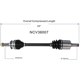 Purchase Top-Quality GSP NORTH AMERICA - NCV36007 - CV Axle Assembly pa6