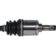 Purchase Top-Quality GSP NORTH AMERICA - NCV36012 - CV Axle Assembly - Rear Left pa5