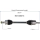 Purchase Top-Quality GSP NORTH AMERICA - NCV36014 - CV Axle Assembly - Front Left pa3
