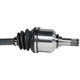 Purchase Top-Quality GSP NORTH AMERICA - NCV36043 - CV Axle Assembly - Front Left pa2