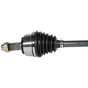Purchase Top-Quality GSP NORTH AMERICA - NCV36043 - CV Axle Assembly - Front Left pa5