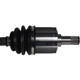 Purchase Top-Quality GSP NORTH AMERICA - NCV36068 - CV Axle Assembly - Front Left pa5
